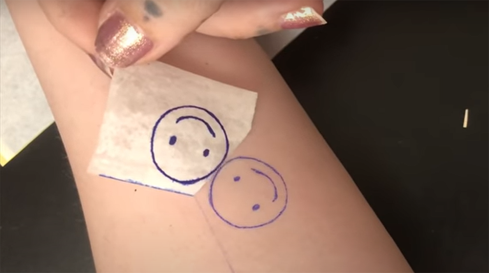 How to make tracing paper for tattoos