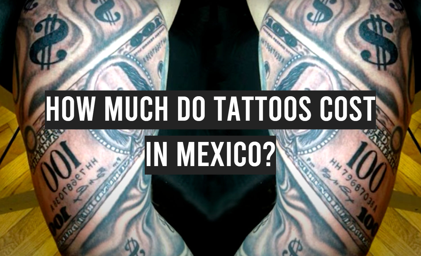 How much does a tattoo cost in mexico