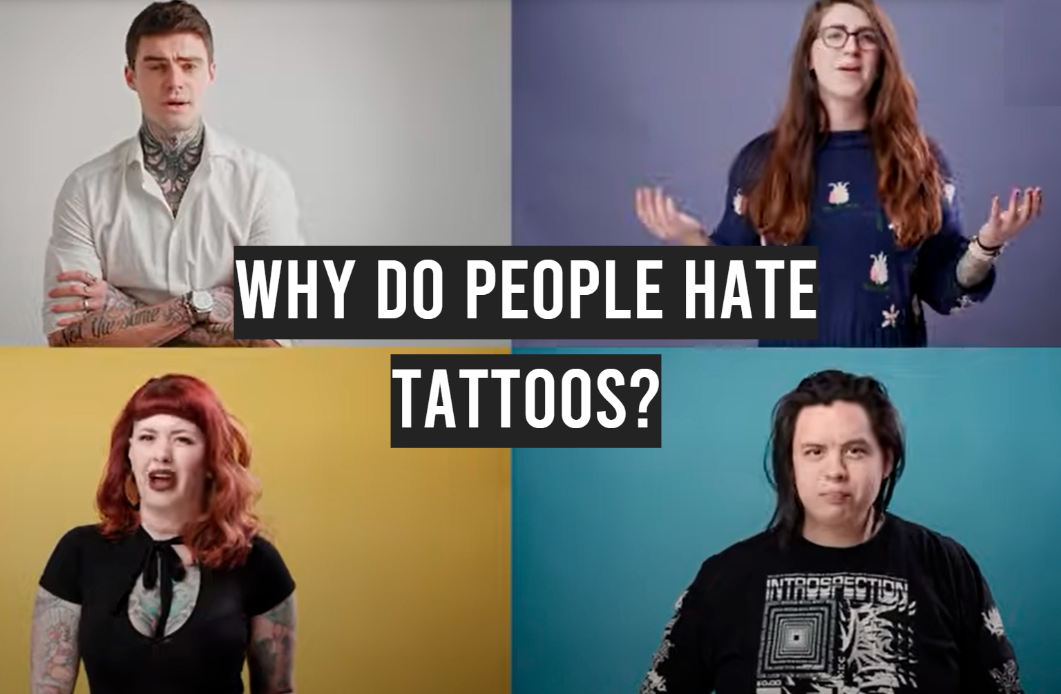 Why Do People Hate Tattoos?