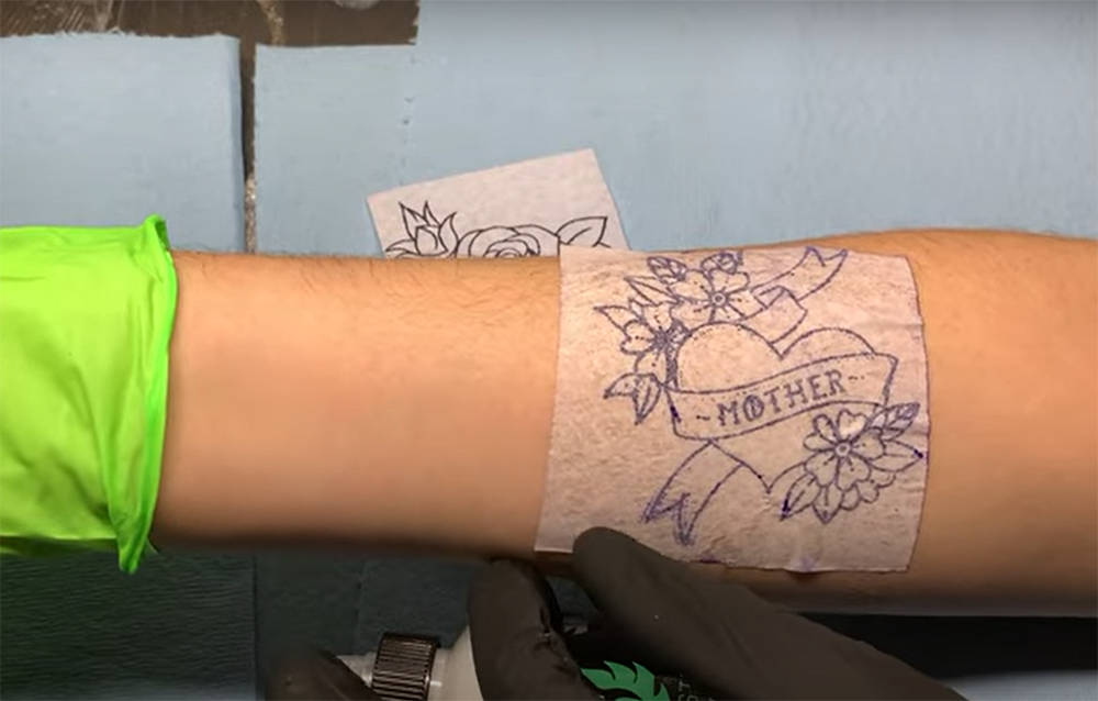 How Are Tattoo Stencils Applied?