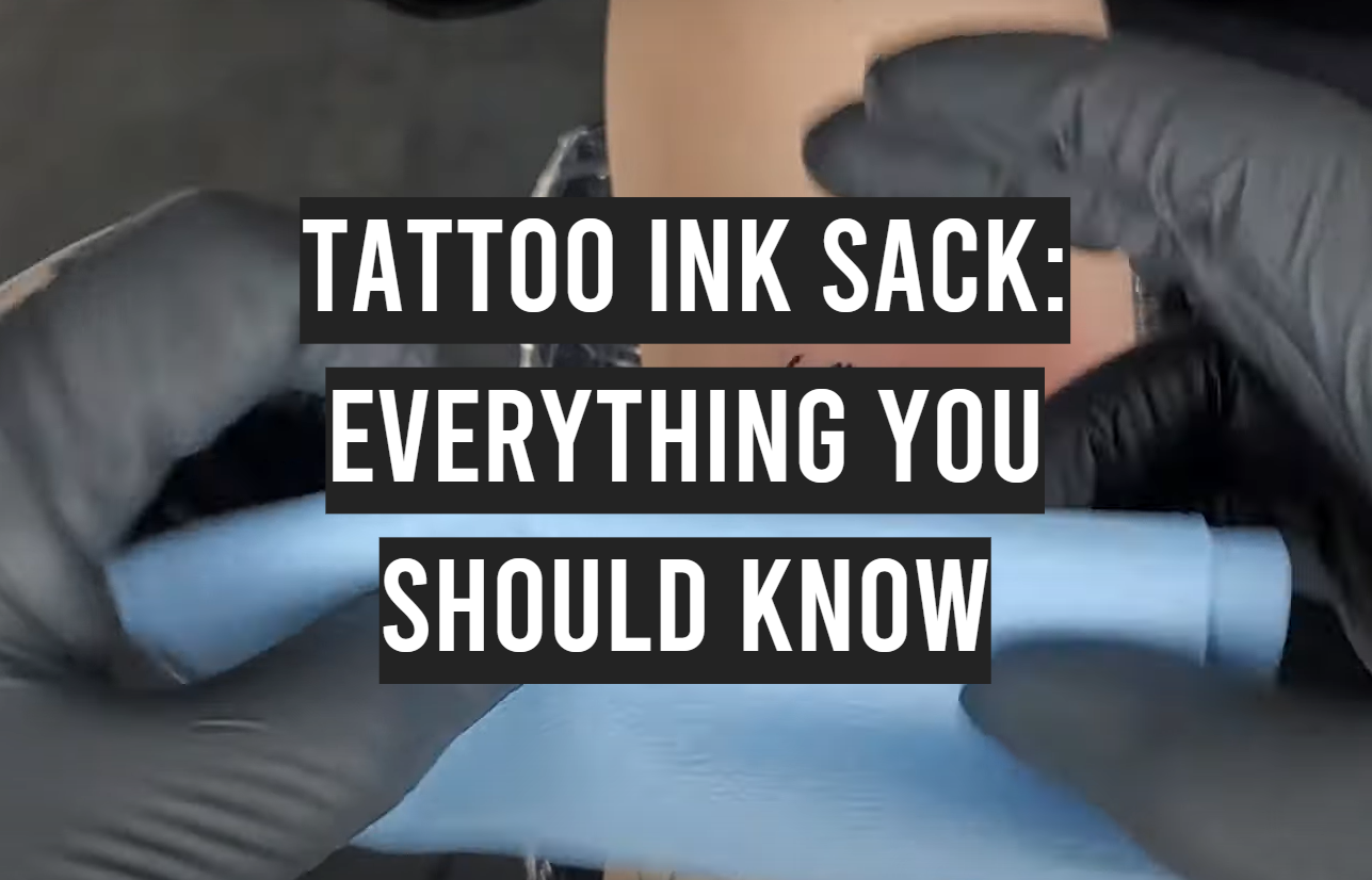 What Is an Ink Sack Tattoo We Explain It All Aftercare Healing And  What To Expect  Outsons