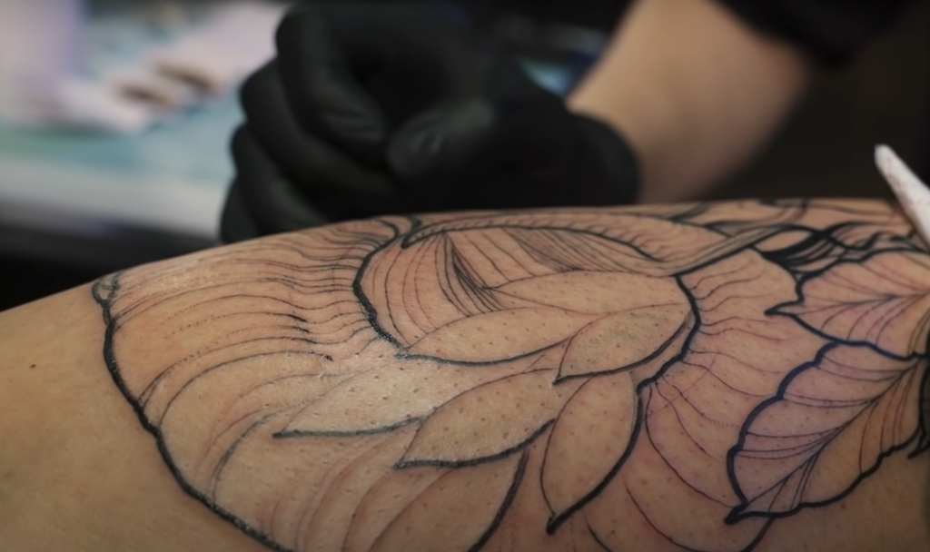 What is a tattoo blowout?