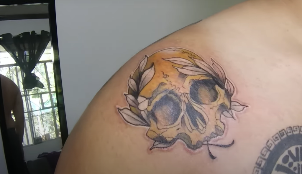 Can tattoos be done in gold ink?