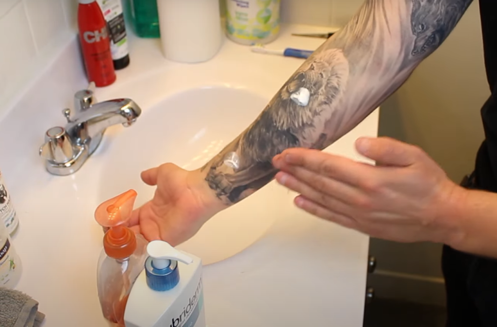 Can You a Put Lotion on a New Tattoo? TattooProfy