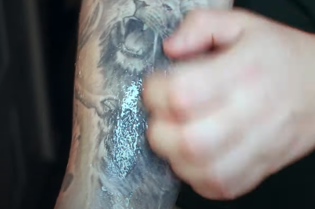 How do you tell if your tattoo is too dry?