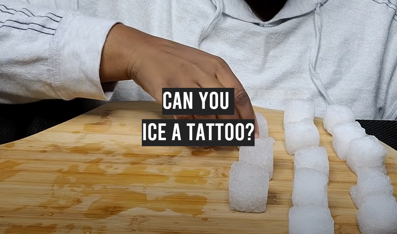 Can you ice a tattoo