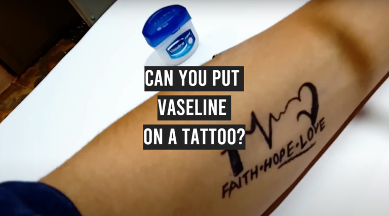 Can I Put Vaseline On My Hand Tattoo?