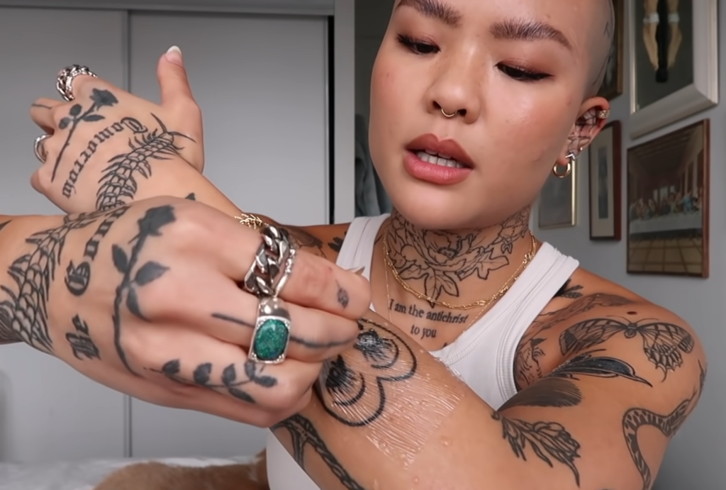 What happens if you over-moisturize a tattoo?