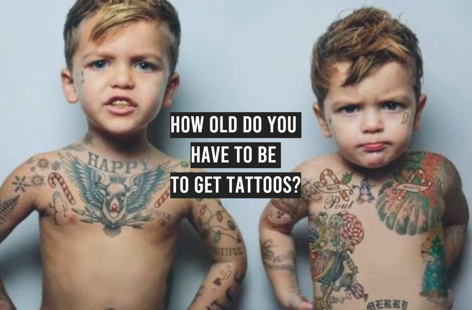 Legal age to get a tattoo in nj