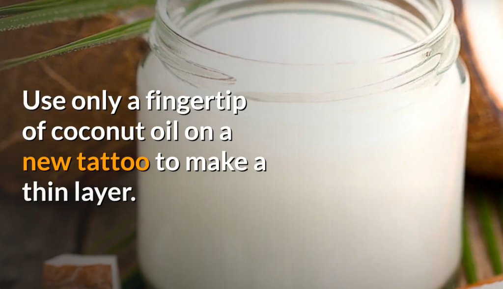 Is Coconut Oil Safe For Your Tattoo?