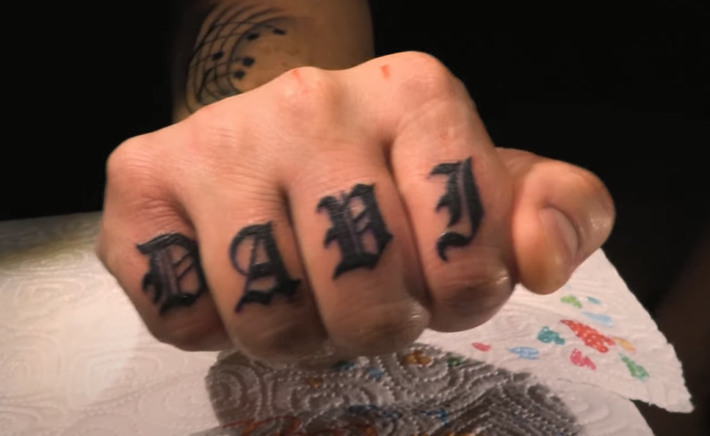 Finger Tattoo Details