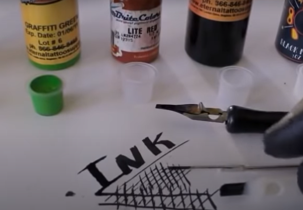 Way To Use Homemade Tattoo Ink