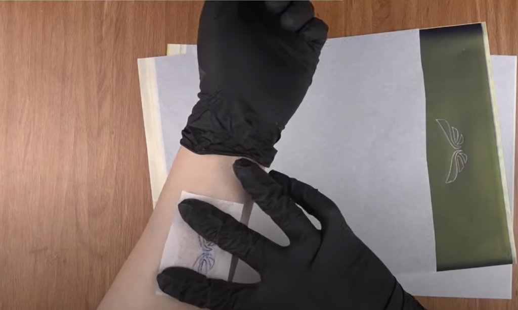 HOW TO USE TATTOO TRANSFER PAPER BY HAND WITHOUT A THERMAL COPIER 