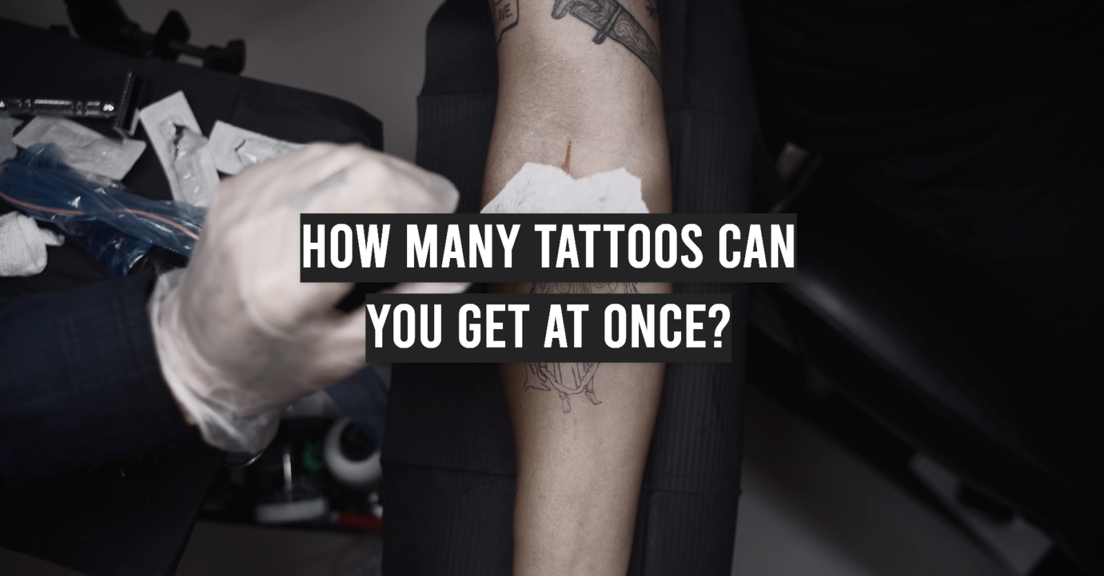 How Many Tattoos Can You Get At Once?