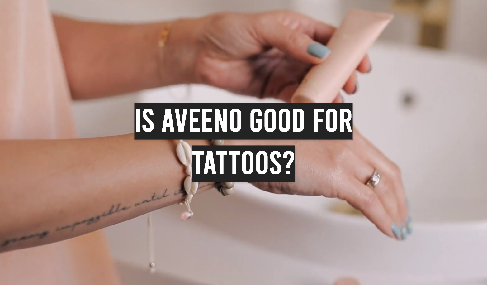 Is Aveeno Good for Tattoos?