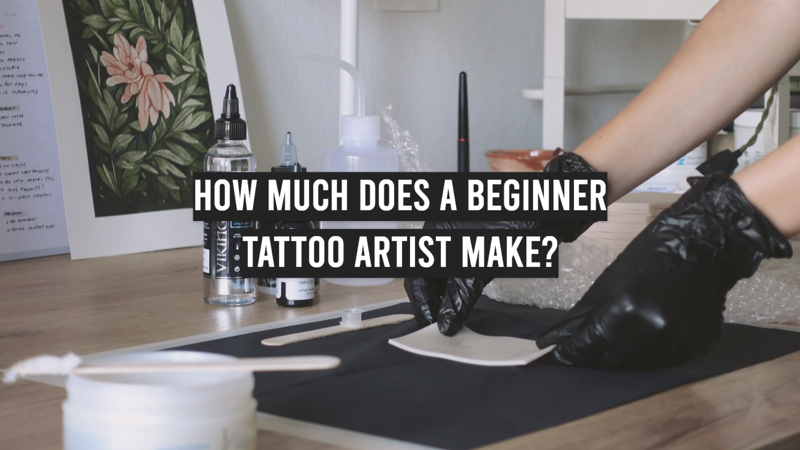 How Much Does a Beginner Tattoo Artist Make?