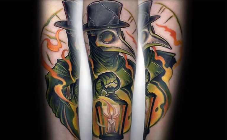 Plague Doctor Tattoo Meaning and Symbolism - TattooProfy