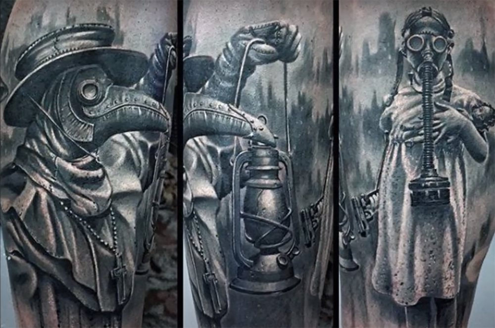 What does a plague doctor tattoo mean?